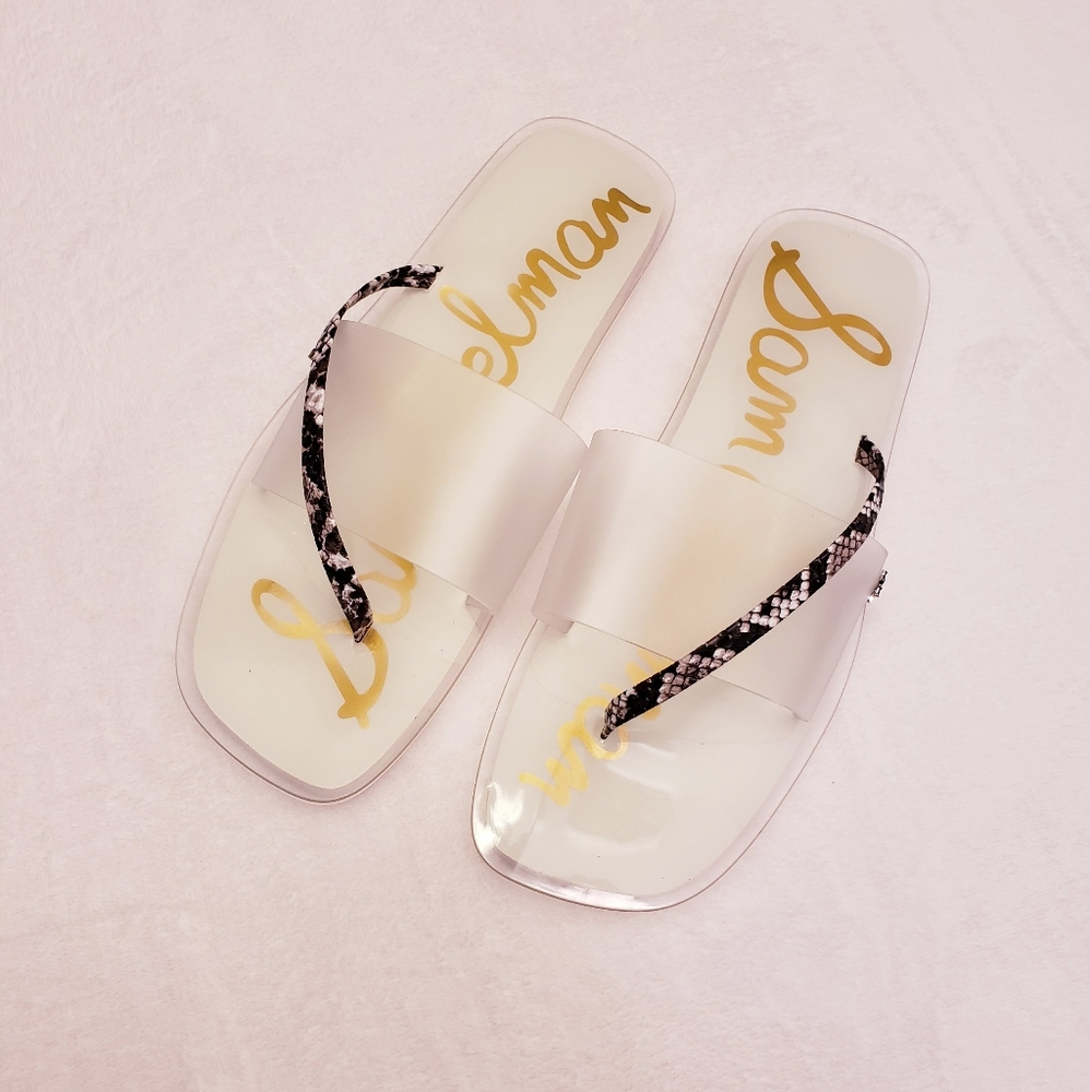 Sam Edelman Lucite Flats - Picture 4 of 8